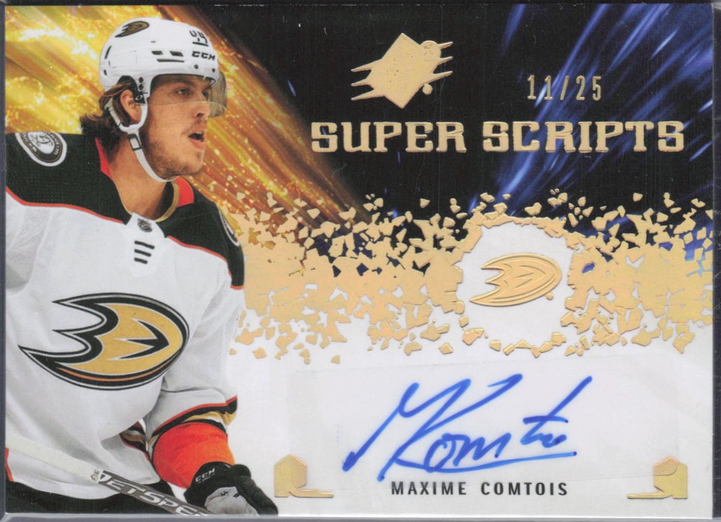 Maxime Comtois [Gold] #SS-MC