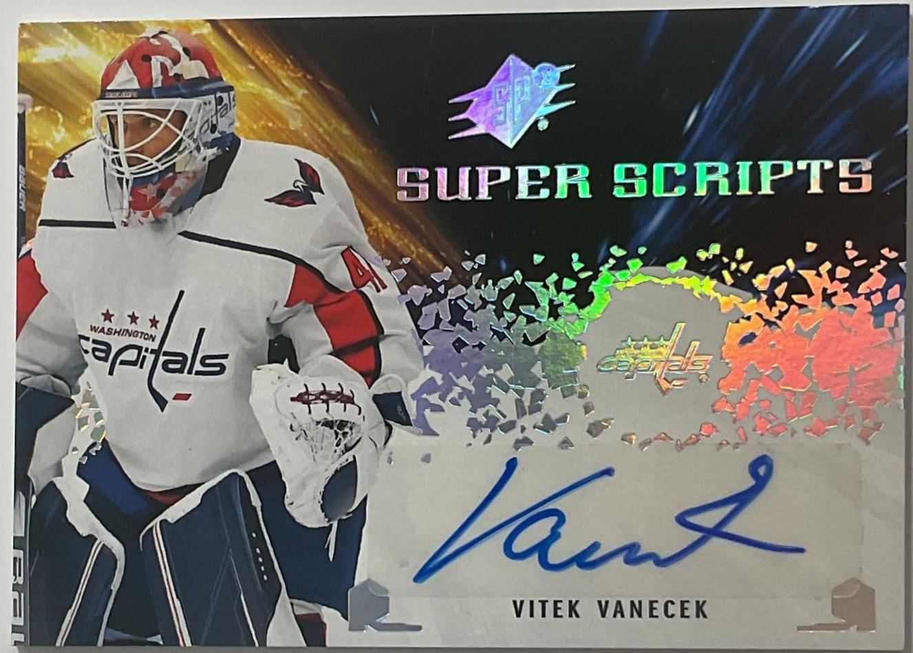 Vitek Vanecek #SS-VV