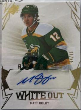 Matt Boldy [Gold] #WOR-MB