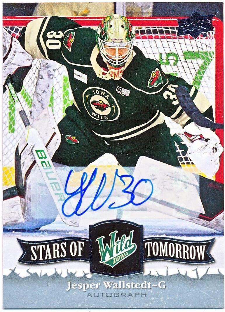Jesper Wallstedt [Autograph] #ST-5