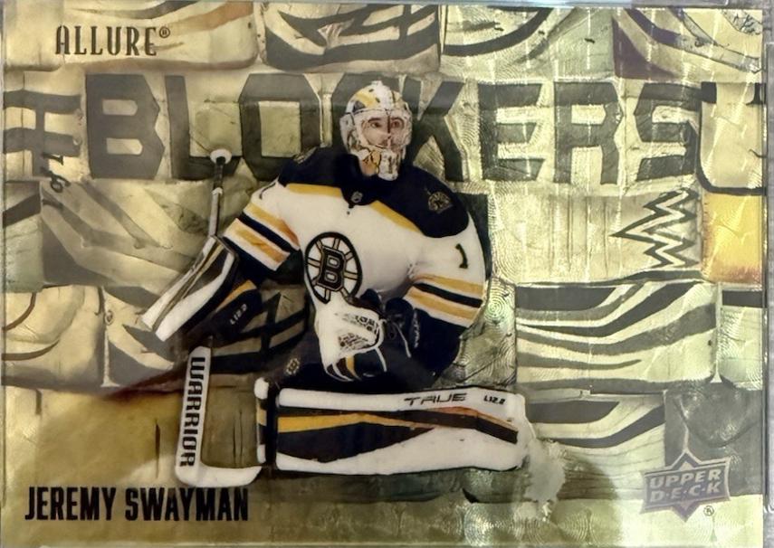 Jeremy Swayman [Golden Treasures] #BL-22