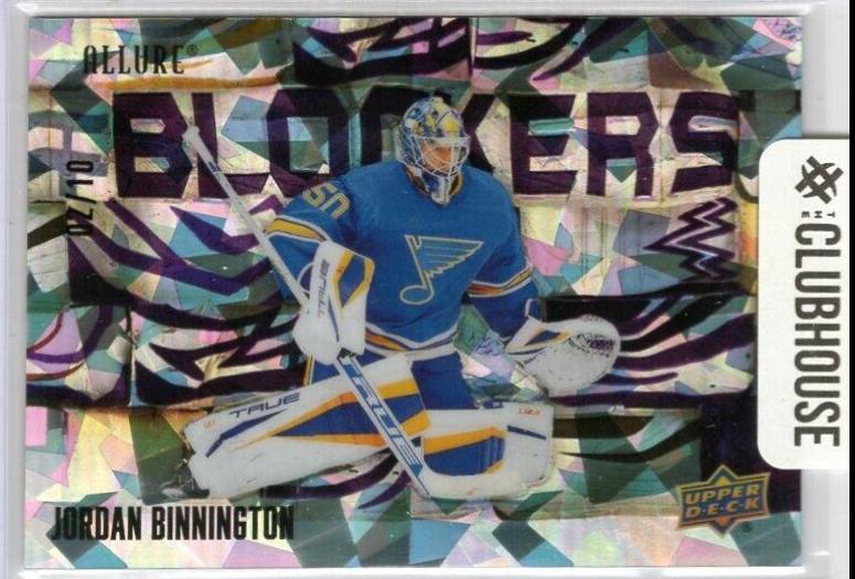 Jordan Binnington [Purple] #BL-17