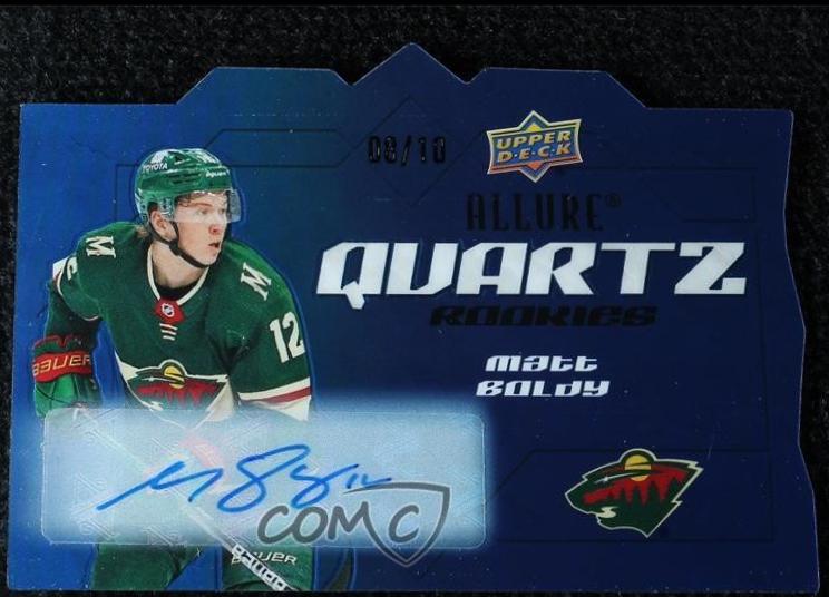 Matt Boldy [Autograph Blue] #AQ-BY