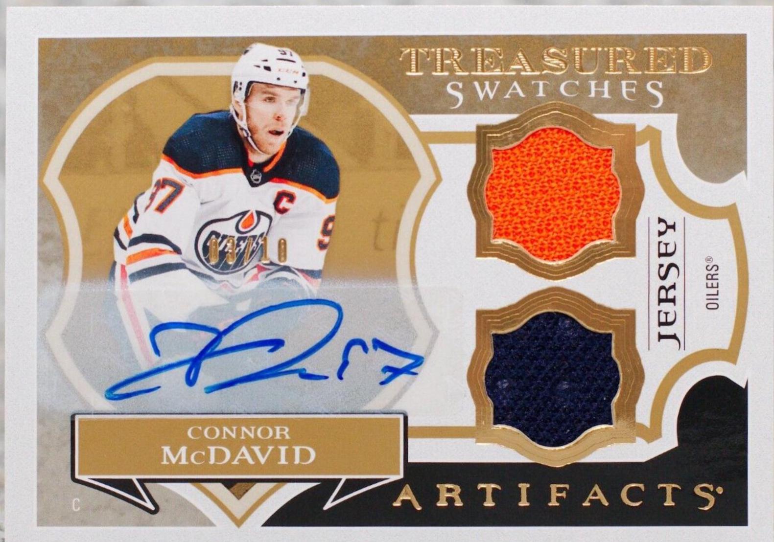 Connor McDavid [Gold Autograph] #TS-CM