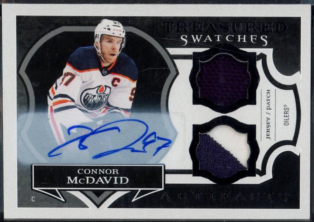 Connor McDavid [Purple Patch Autograph] #TS-CM