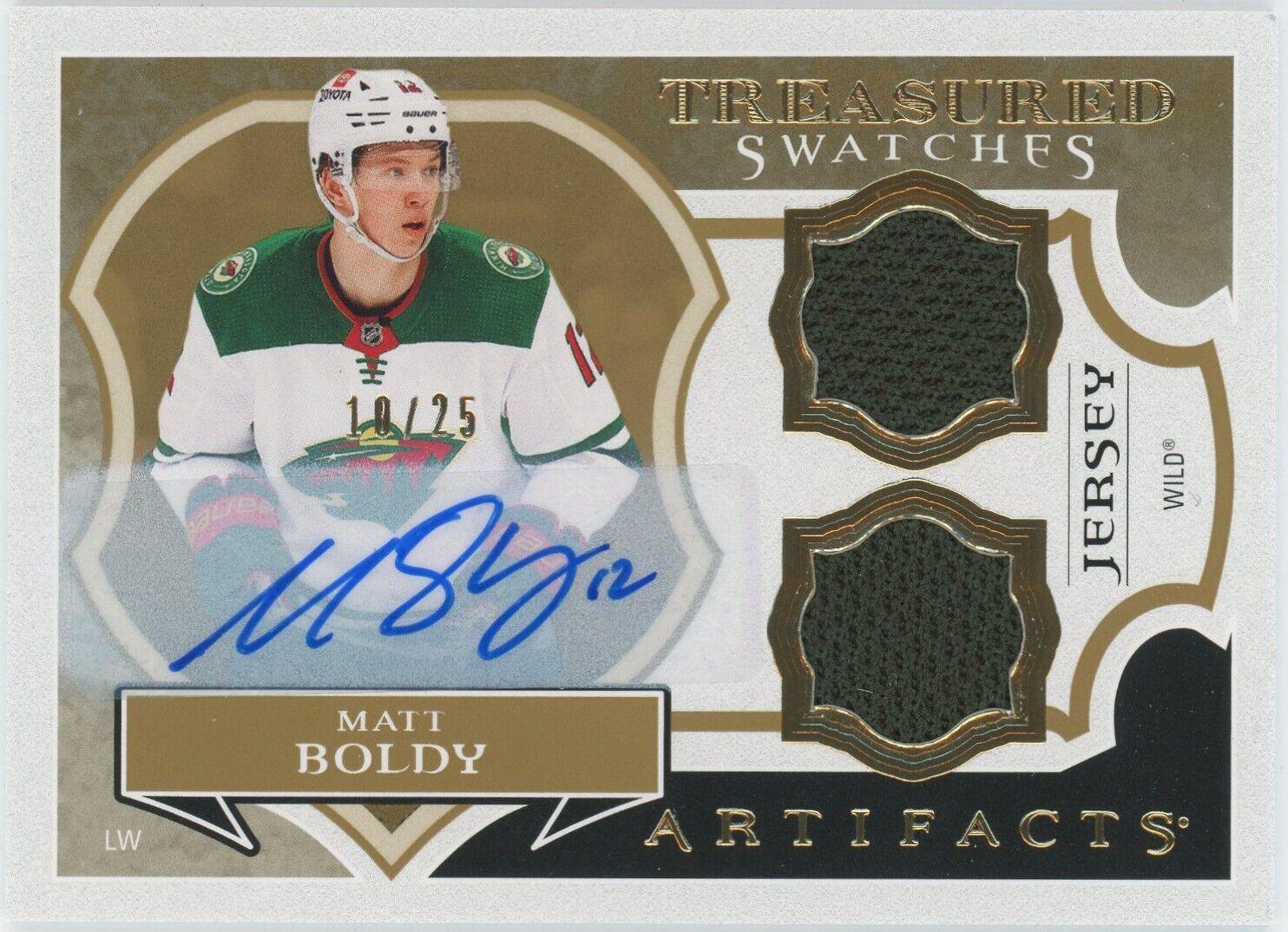 Matt Boldy [Gold Autograph] #TS-MB