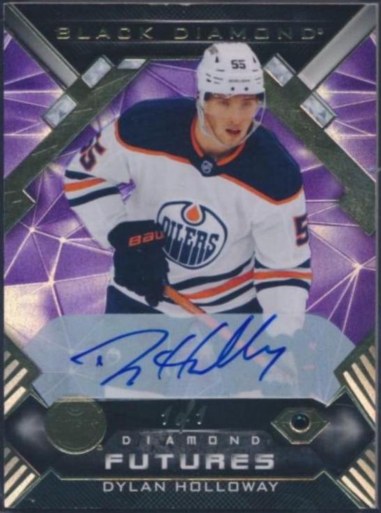 Dylan Holloway [Purple Relic Autograph] #BDF-DH
