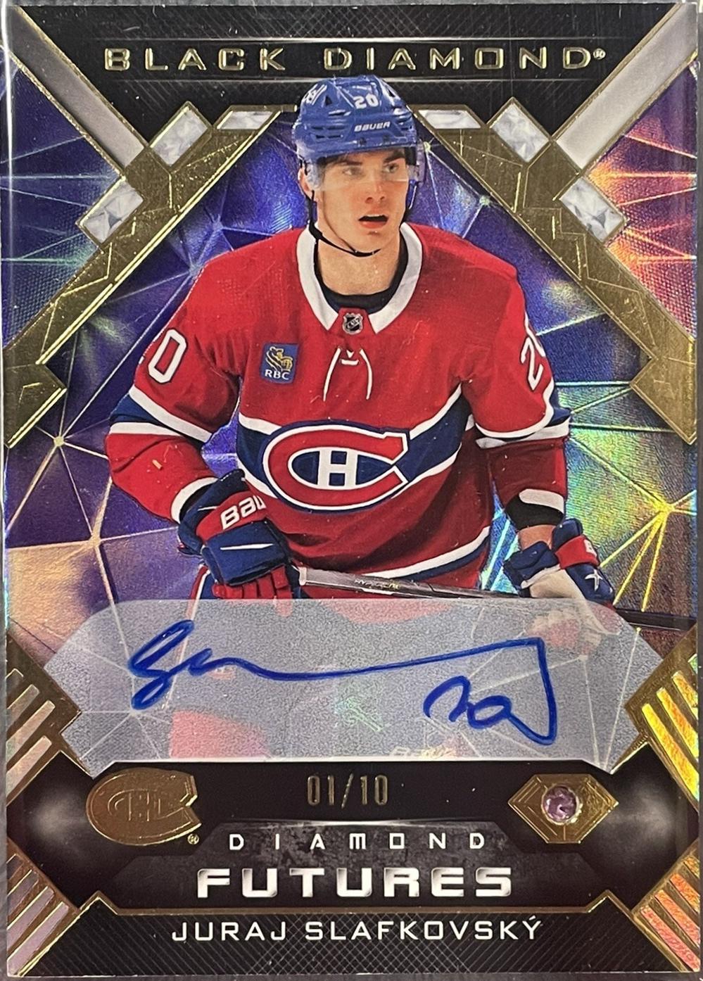 Juraj Slafkovsky [Purple Relic Autograph] #BDF-SL