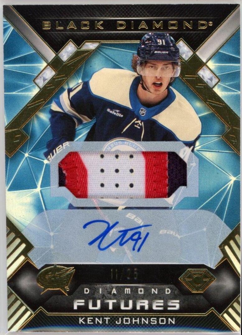 Kent Johnson [Premium Relic Autograph] #BDF-KJ