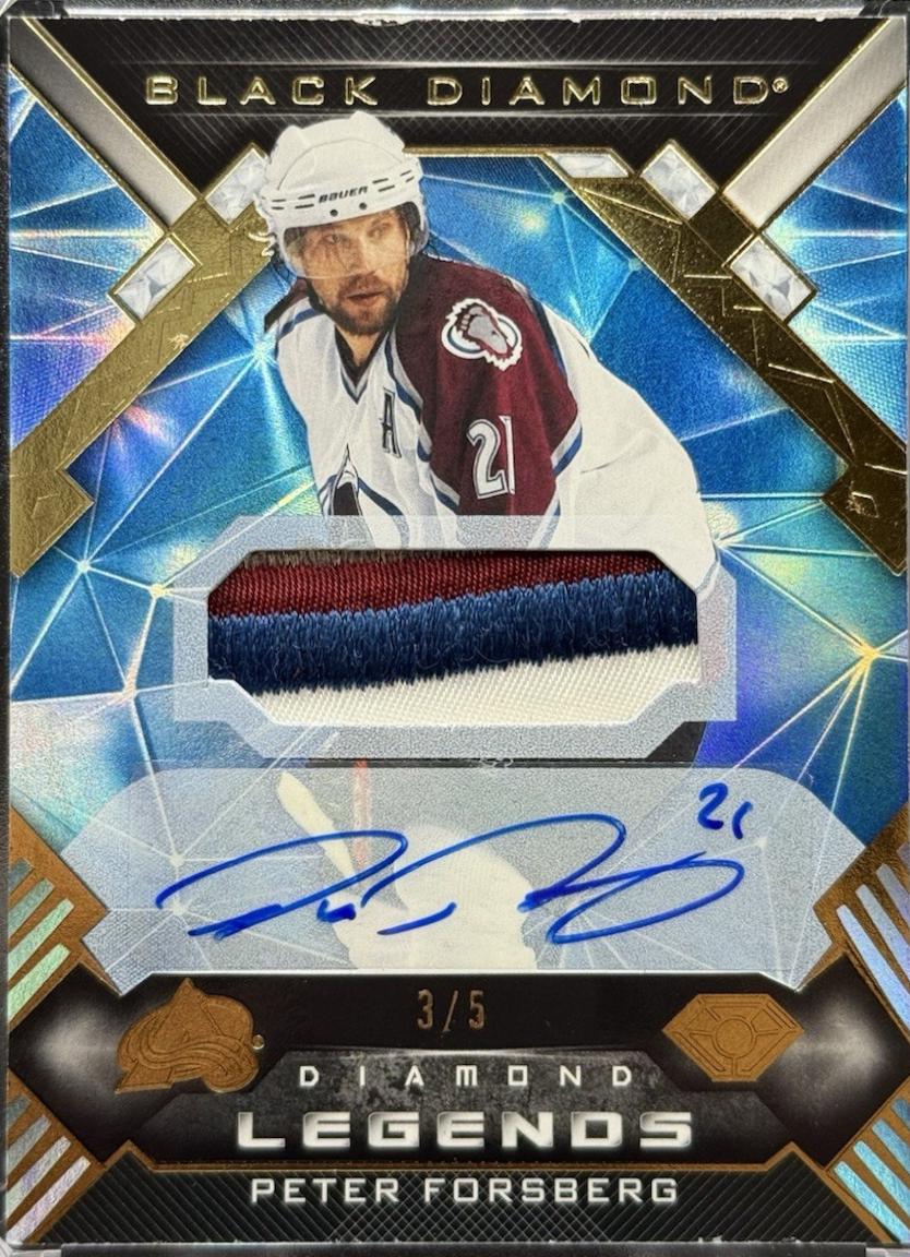 Peter Forsberg [Premium Relic Autograph] #BDL-PF
