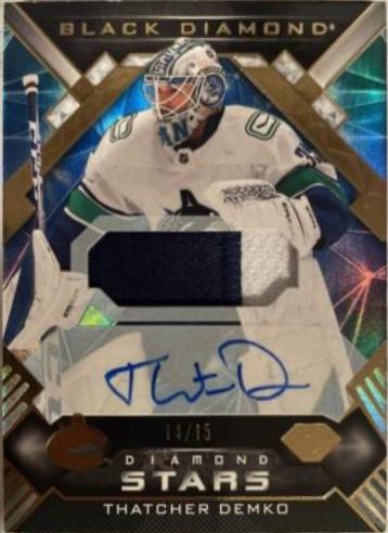 Thatcher Demko [Premium Relic Autograph] #BDS-TD