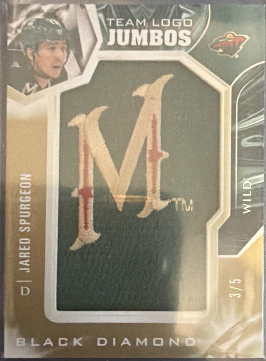 Jared Spurgeon [Alternate Logo Gold ] #TL-JS
