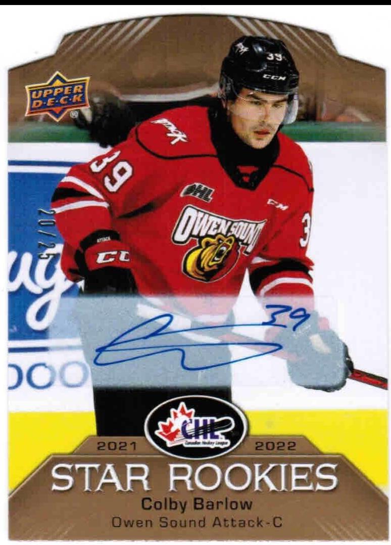 Colby Barlow [Autograph] #CSR-4