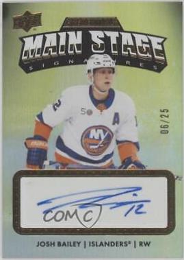 Josh Bailey [Gold] #MS-JB