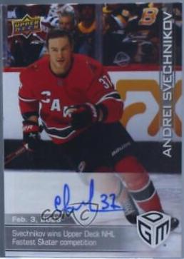 Andrei Svechnikov [Autograph Achievement] #50