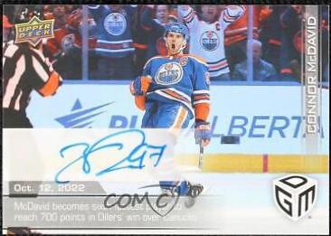 Connor McDavid [Autograph Achievement] #3