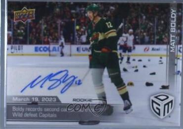 Matt Boldy [Autograph Achievement] #68