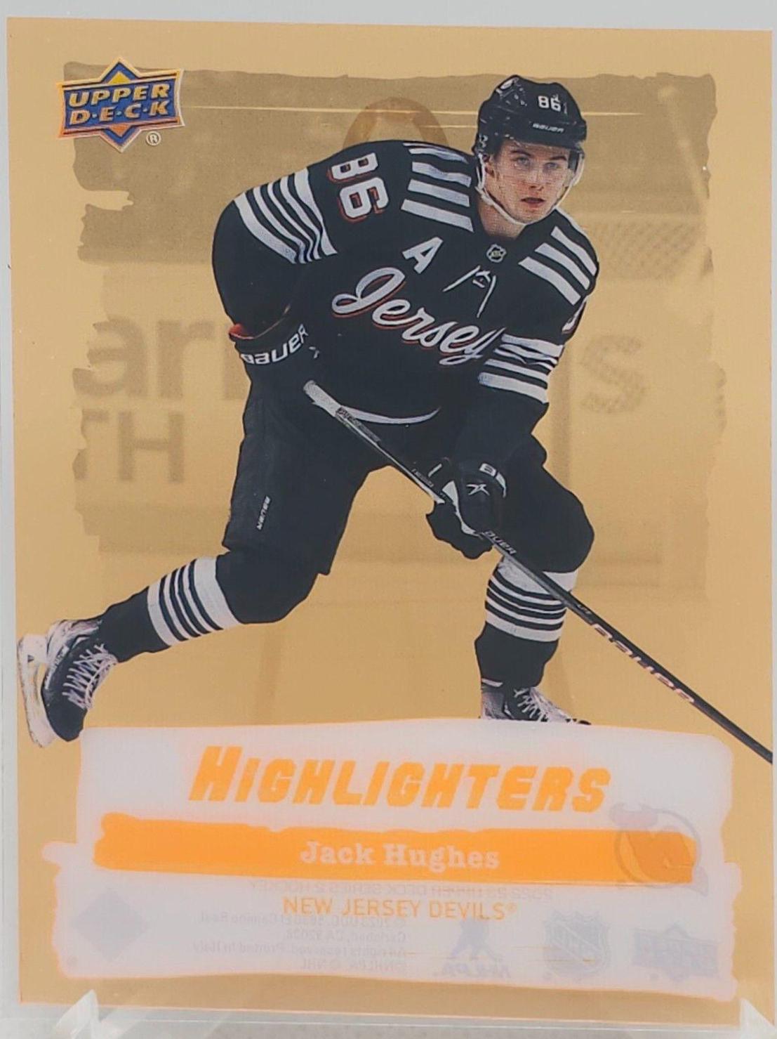 Jack Hughes [Orange] #HL-19