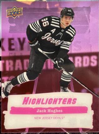 Jack Hughes [Pink] #HL-19