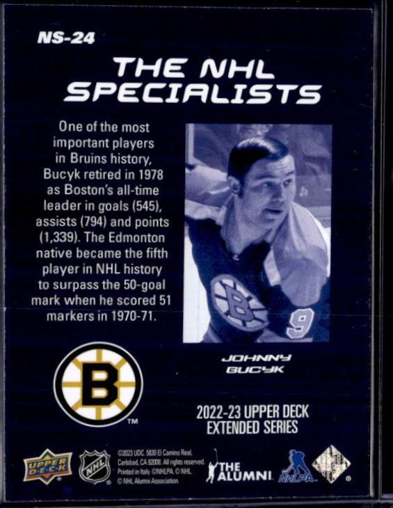 Johnny Bucyk #NS-24