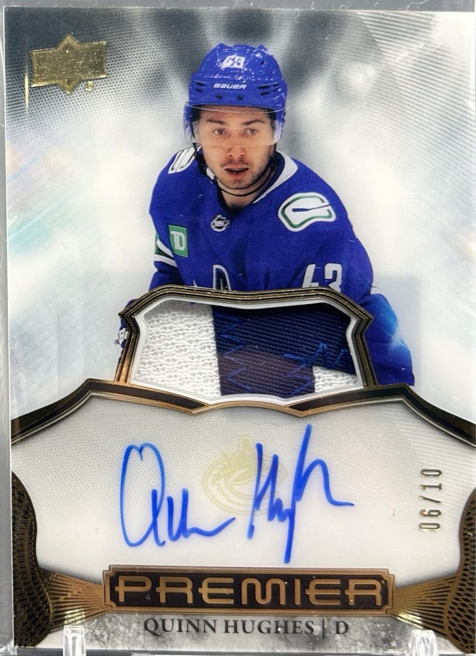 Quinn Hughes [Gold] #AV-QH