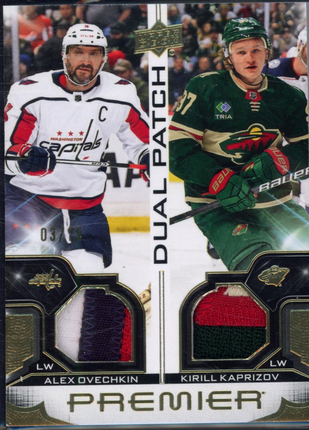 Alex Ovechkin / Kirill Kaprizov [Patch] #PD-AOKK