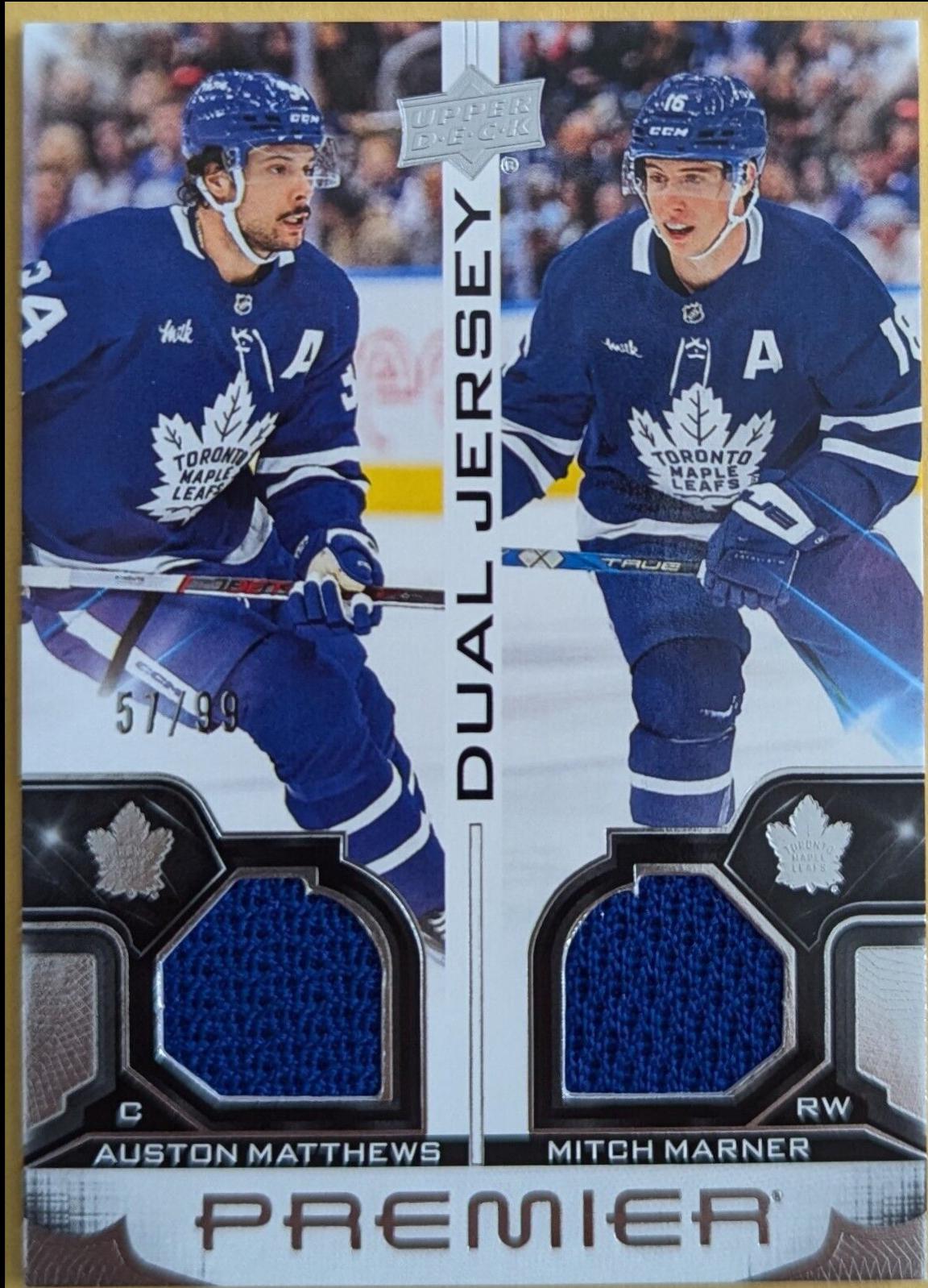 Auston Matthews / Mitch Marner [Jersey] #PD-AMMM