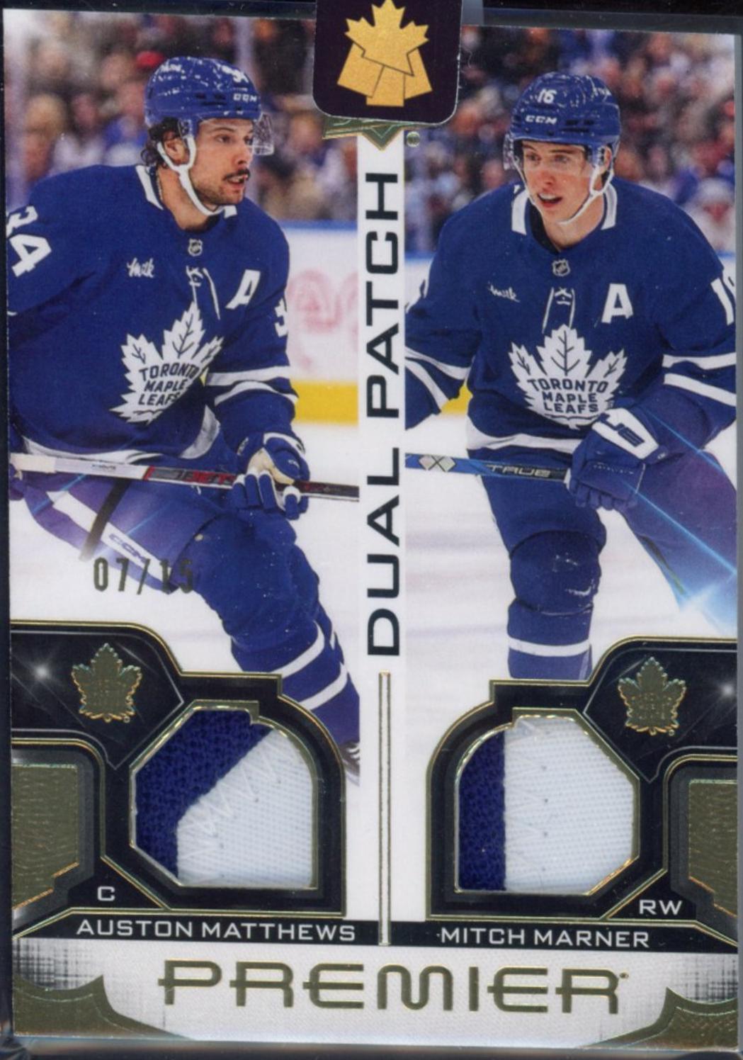 Auston Matthews / Mitch Marner [Patch] #PD-AMMM