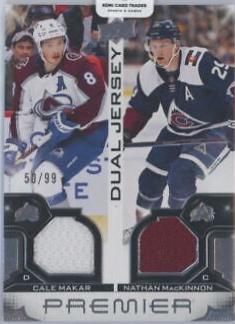 Cale Makar / Nathan MacKinnon [Jersey] #PD-CMNM