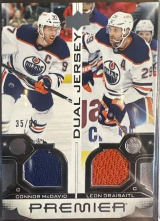 Connor McDavid / Leon Draisaitl [Jersey] #PD-CMLD