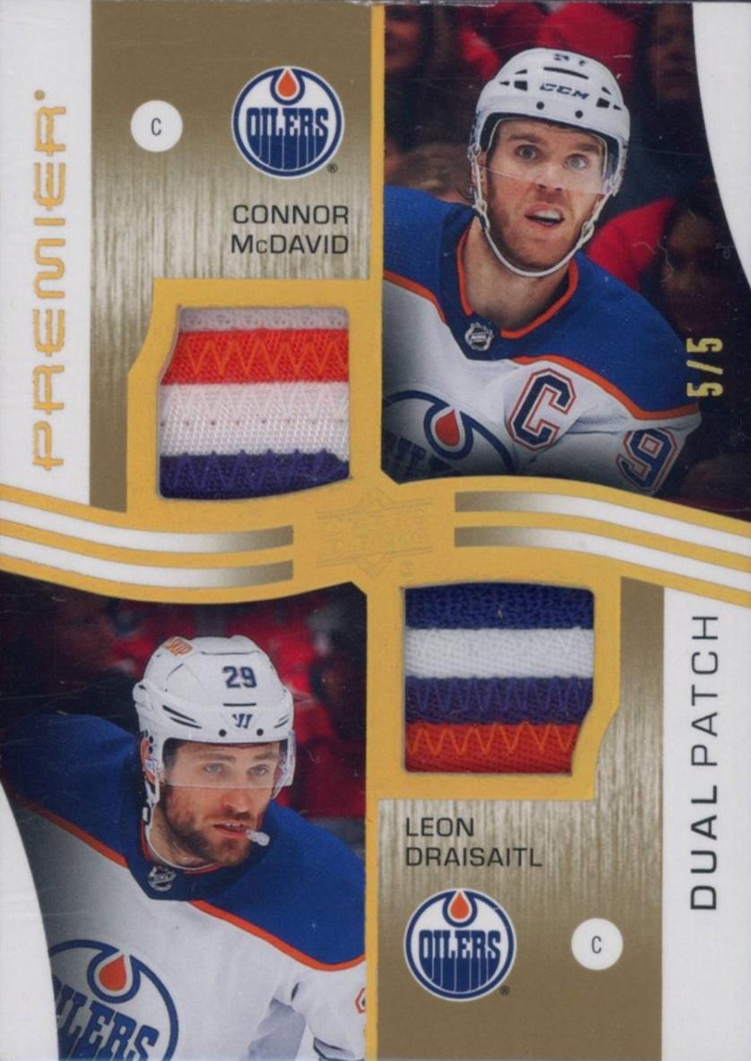 Connor McDavid / Leon Draisaitl [Patch] #PD-CMLD