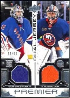 Igor Shesterkin / Ilya Sorokin [Jersey] #PD-SHSO