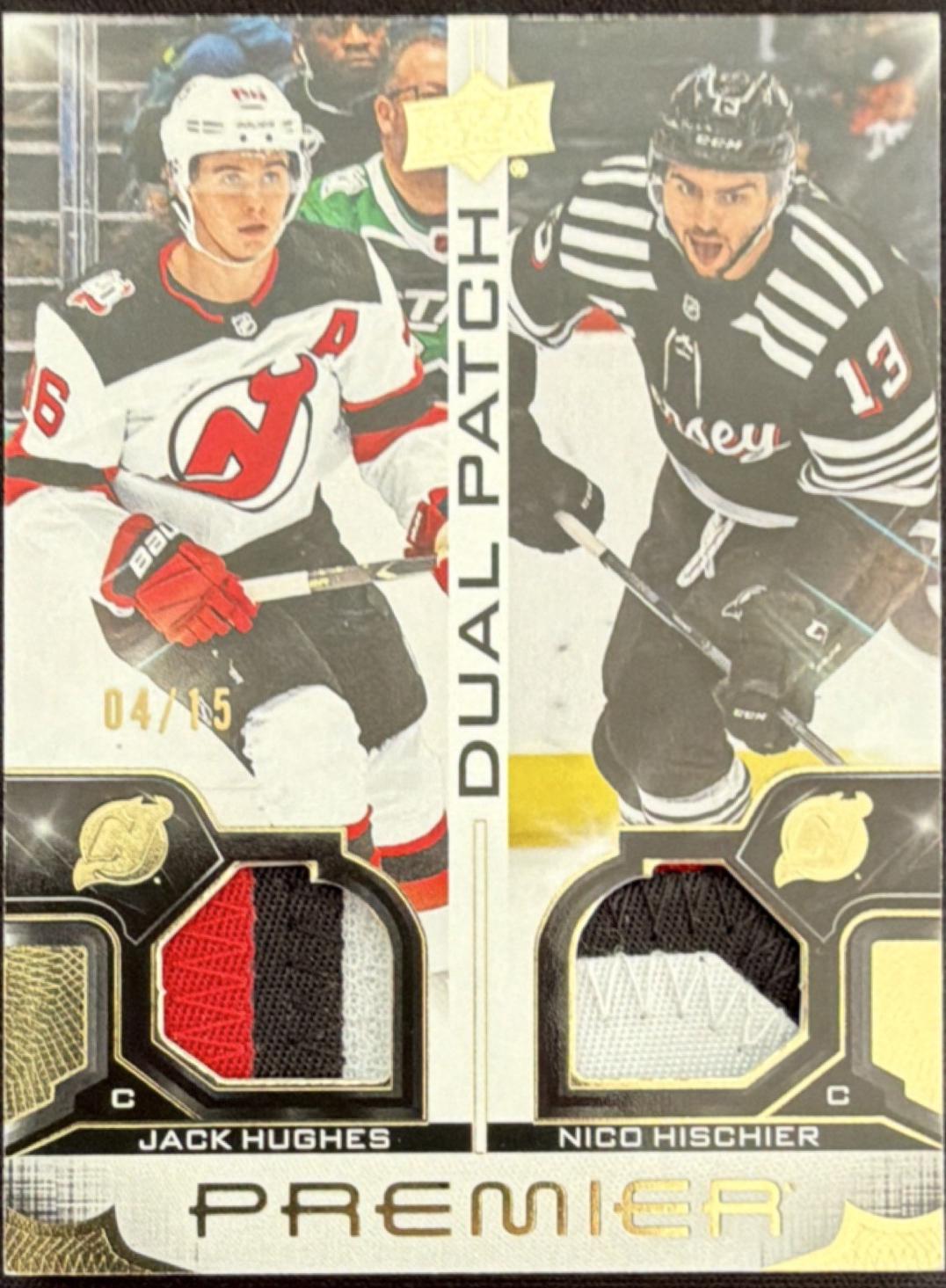 Jack Hughes / Nico Hischier [Patch] #PD-JHNH