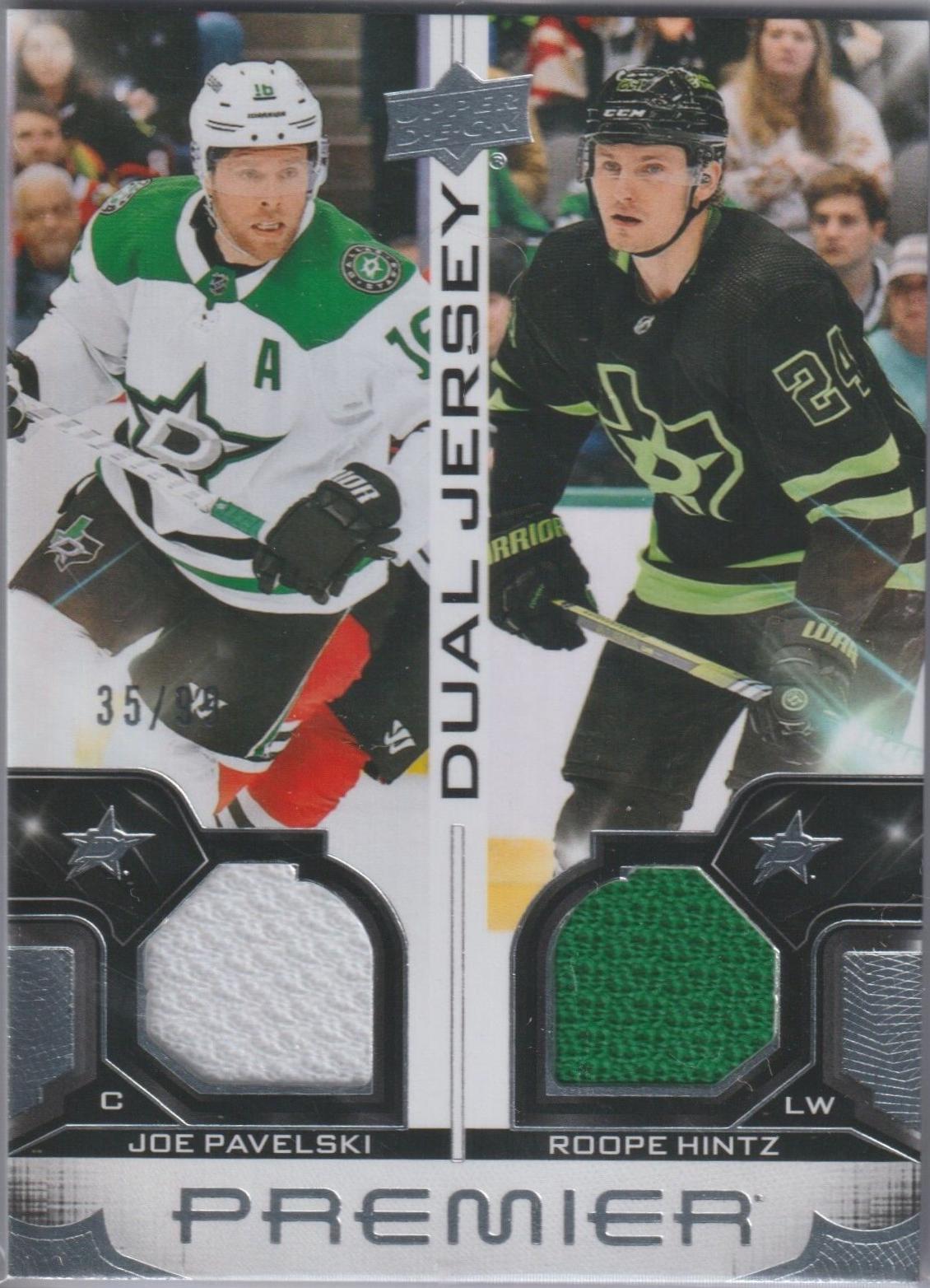 Joe Pavelski / Roope Hintz [Jersey] #PD-TSJB