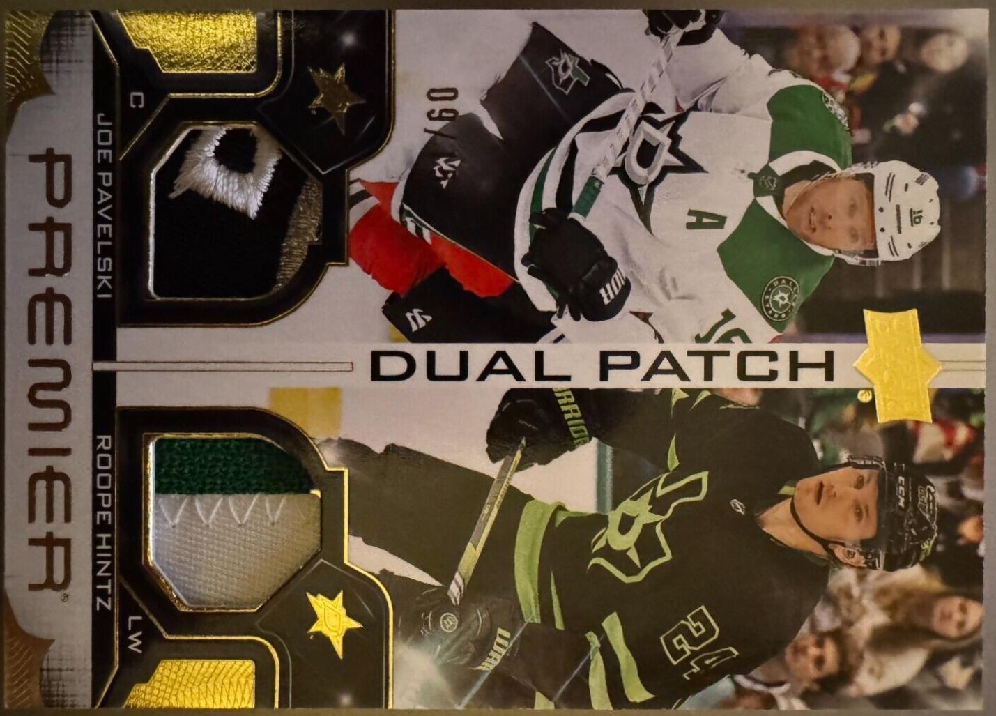 Joe Pavelski / Roope Hintz [Patch] #PD-TSJB