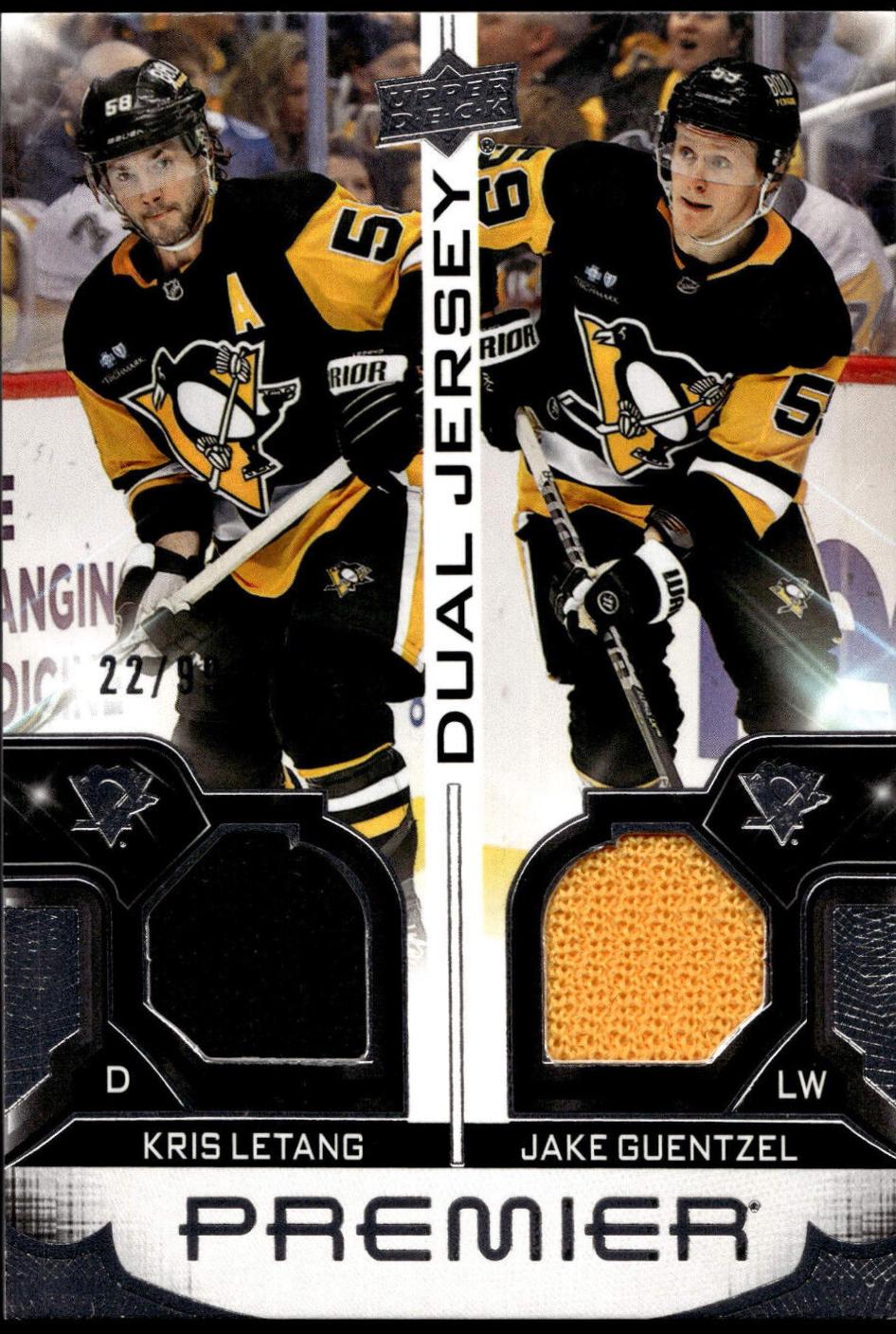 Kris Letang / Jake Guentzel [Jersey] #PD-KLJG