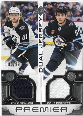 Kyle Connor / Cole Perfetti [Jersey] #PD-KCCP