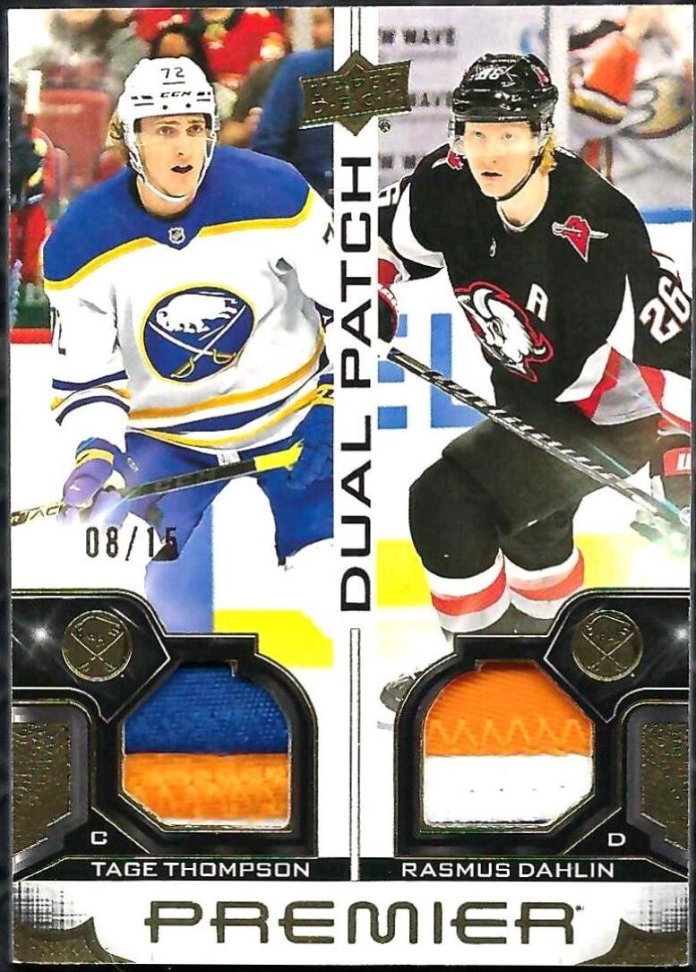 Tage Thompson / Rasmus Dahlin [Patch] #PD-TTRD