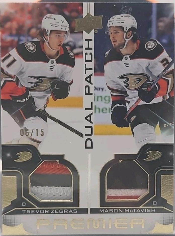 Trevor Zegras / Mason McTavish [Patch] #PD-TZMM