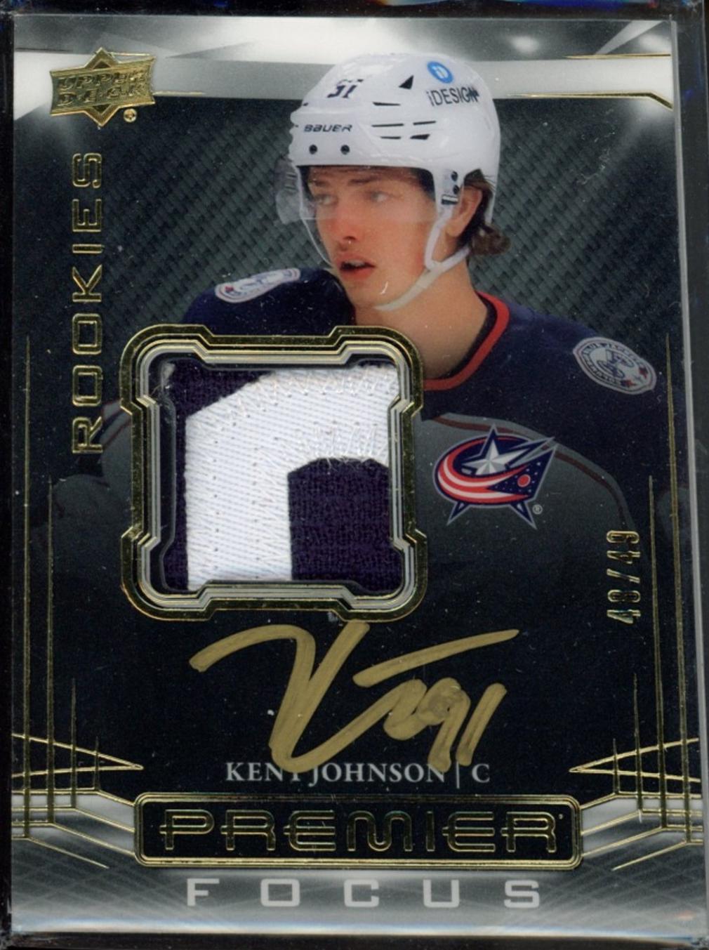 Kent Johnson [Gold] #PFPR-KJ