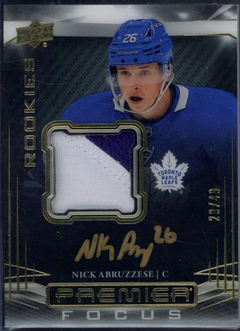 Nick Abruzzese [Gold] #PFPR-AB