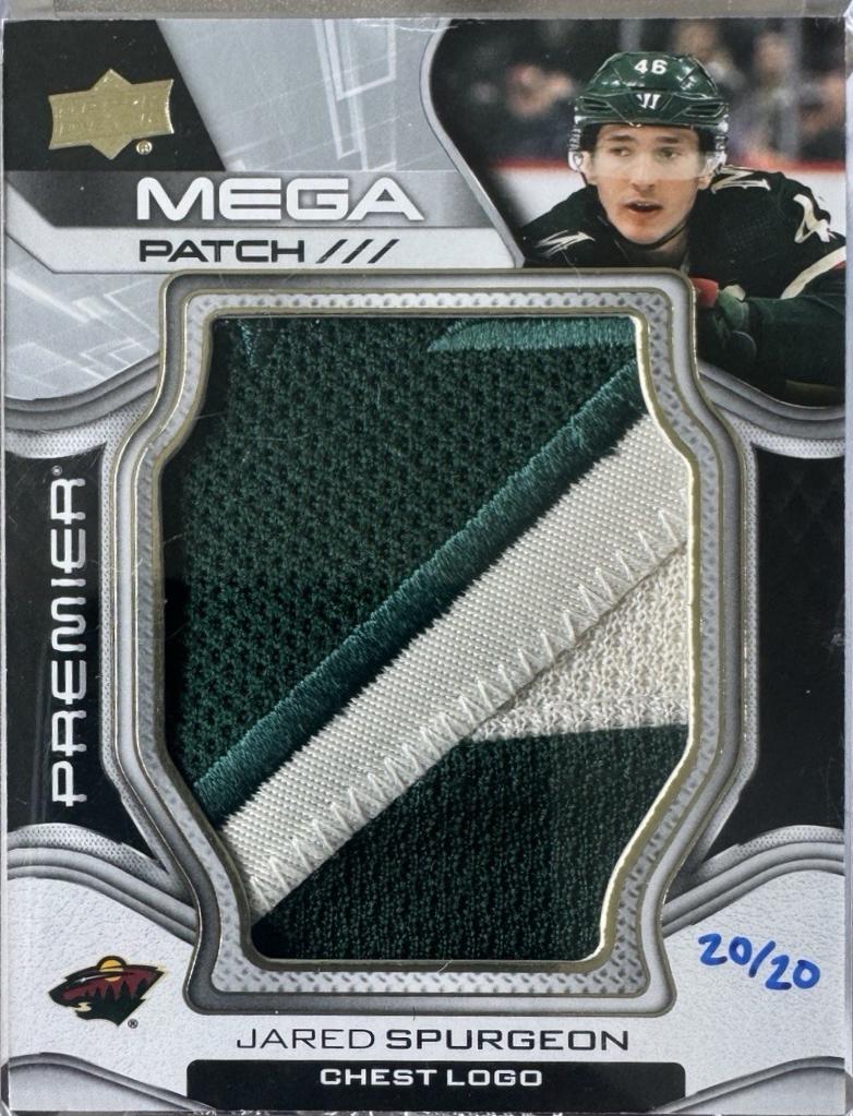 Jared Spurgeon [Chest Logo] #PMP-SP