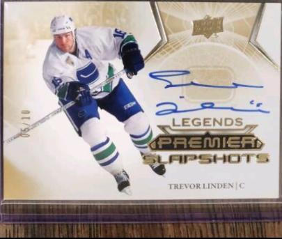 Trevor Linden [Gold] #PSAL-TL
