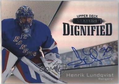 Henrik Lundqvist [Autograph] #D-11