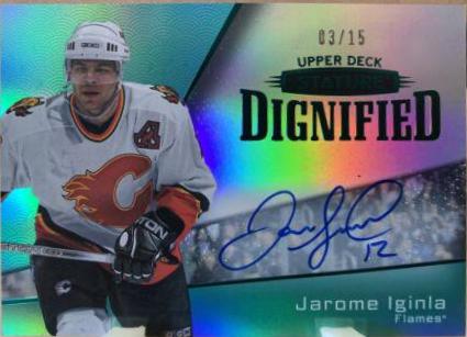 Jarome Iginla [Autograph Green] #D-23