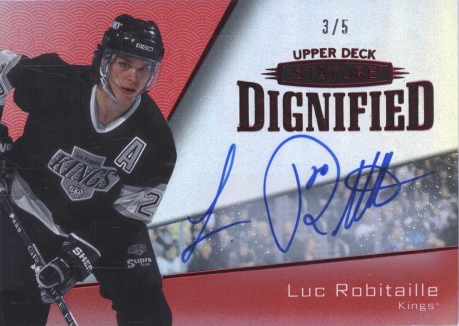Luc Robitaille [Autograph Red] #D-9