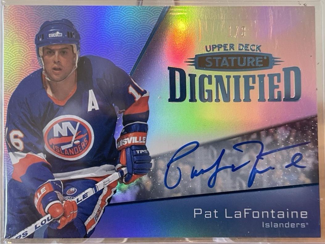 Pat LaFontaine [Autograph Blue] #D-20