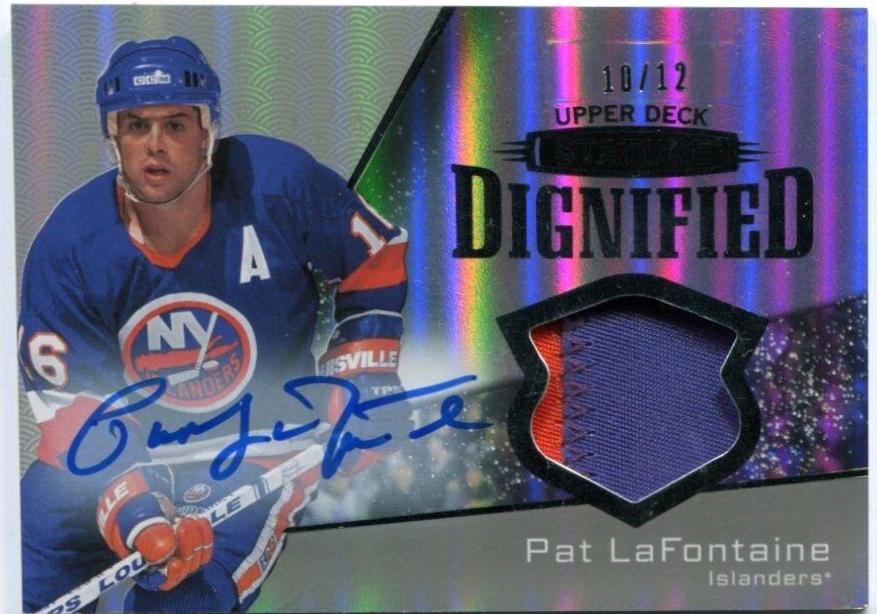 Pat LaFontaine [Autograph Patch] #D-20