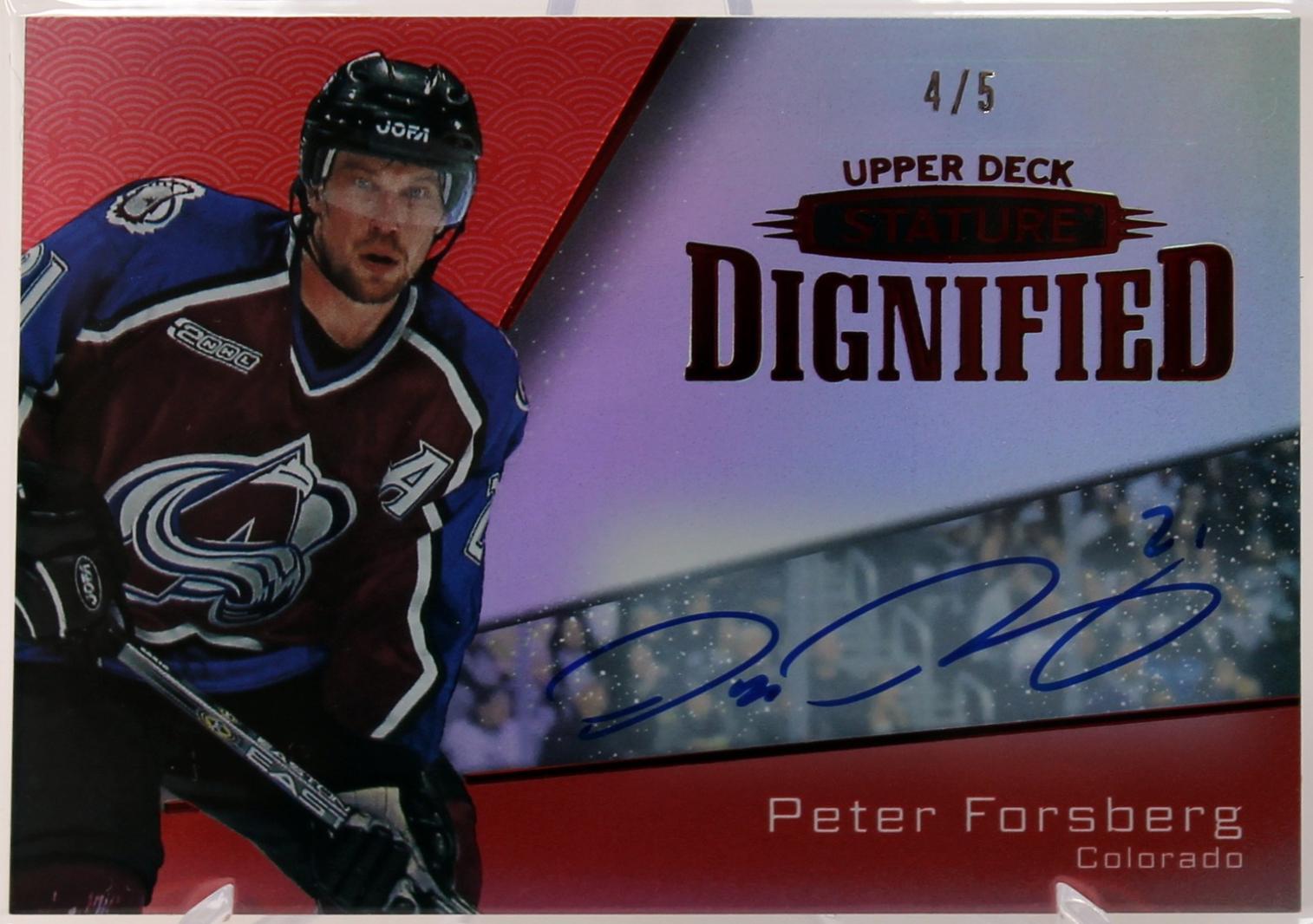 Peter Forsberg [Autograph Red] #D-8