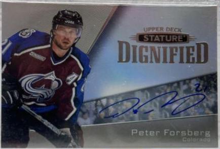Peter Forsberg [Autograph] #D-8